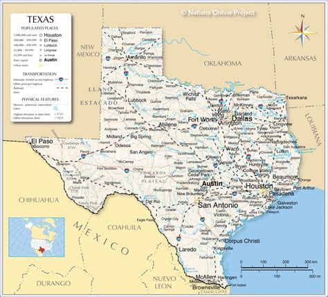 Comparison of MAP with other project management methodologies Texas Cities And Towns Map